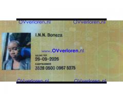 OV gevonden van I. N. N. Boneza in Breda