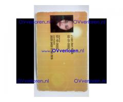 Ov-chipkaart gevonden