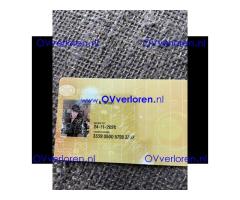Gevonden OV Chipkaart in Nachtegaalstraat Utrecht