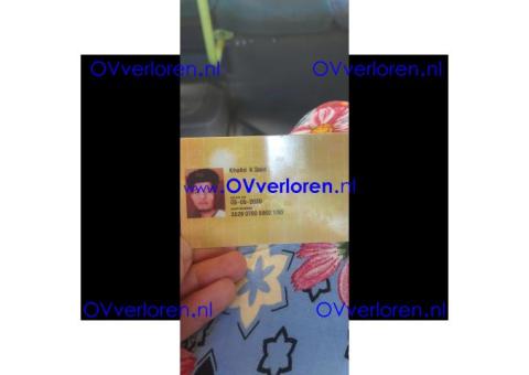 OV Chipkaart persoonlijk