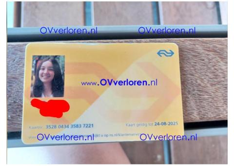 Gevonden op station Hengelo Overijssel