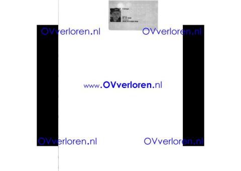 ov chipkaart gevonden