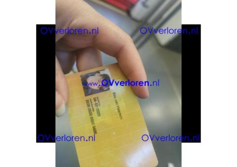 Persoonlijke ov gevonden