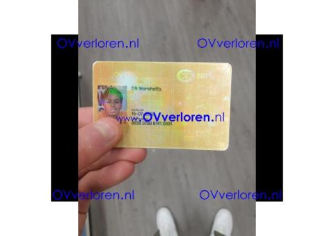 DN Wersheffa OV chipkaart