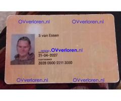OV chipkaart S. van Essen