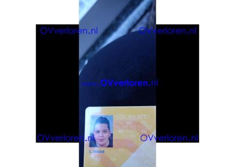 Ov-chipkaart gevonden