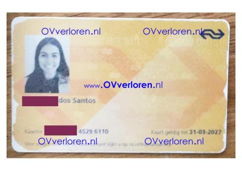 OV chipkaart Dos Santos