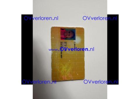 OV Chipkaart van Z Jansen