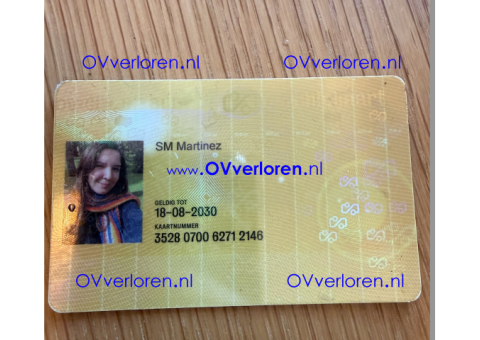 OV Chipkaart SM Martinez
