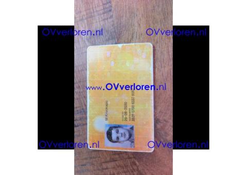 Ov kaart gevonden van M Krivokapic