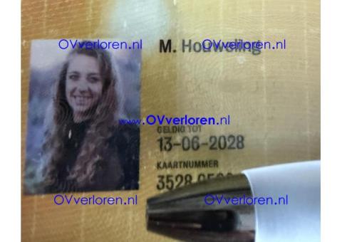 OV kaart van M Houweling gevonden