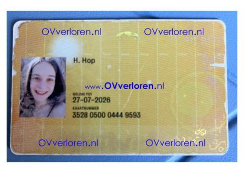 OV-chipkaart H. Hop