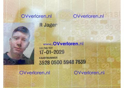 OV chipkaart Troelstrastraat Overdinkel