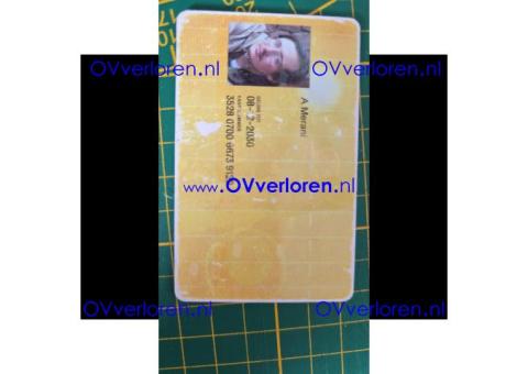 Gevonden in Tussen de Vaarten N van A. Merani