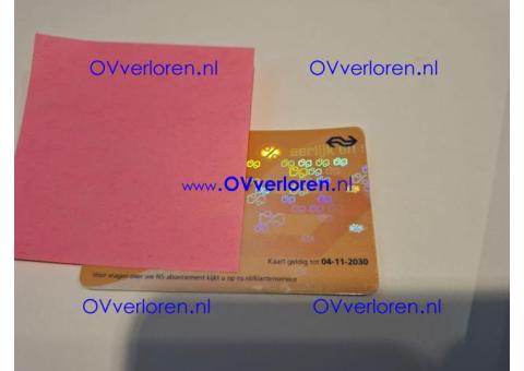 OV kaart