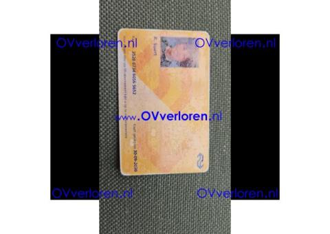 ov chipkaart K. Suart Reeshof Tilburg