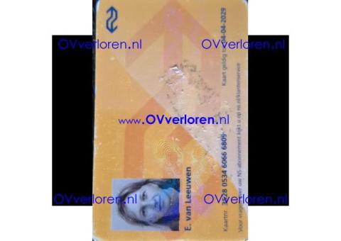 Ov chipkaart