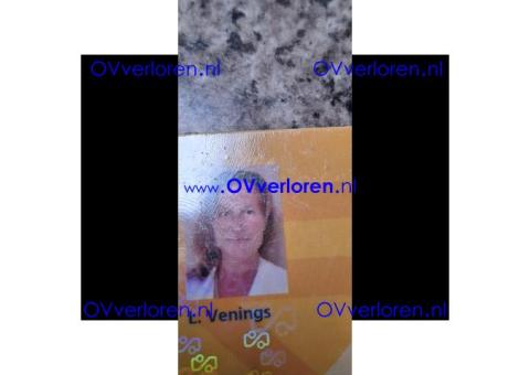 OV-Chipkaart gevonden op fietspad omgeving Elburg.
