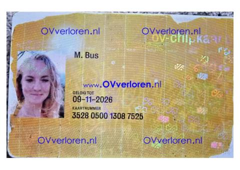 Ov chipkaart M. Bus