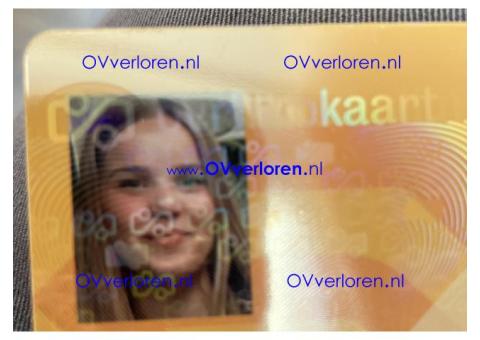 Ov chipkaart gevonden in Arnhem Rijkerswoerd