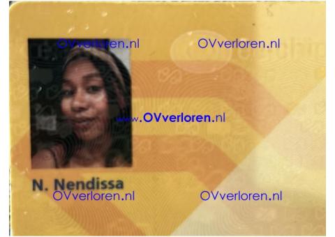 OV-chipkaart N.Nendissa gevonden