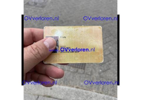 ov chipkaart gevonden