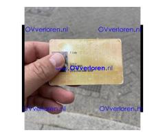 ov chipkaart gevonden