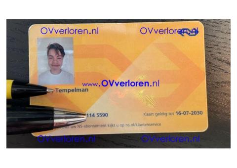 OV-chipkaart gevonden - Tempelman - in Voorburg