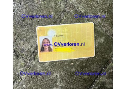 Gevonden OV chipkaart Tilburg