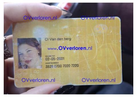 Ov kaart gevonden