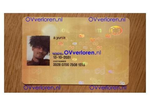 Ov chipkaart Stolwijk